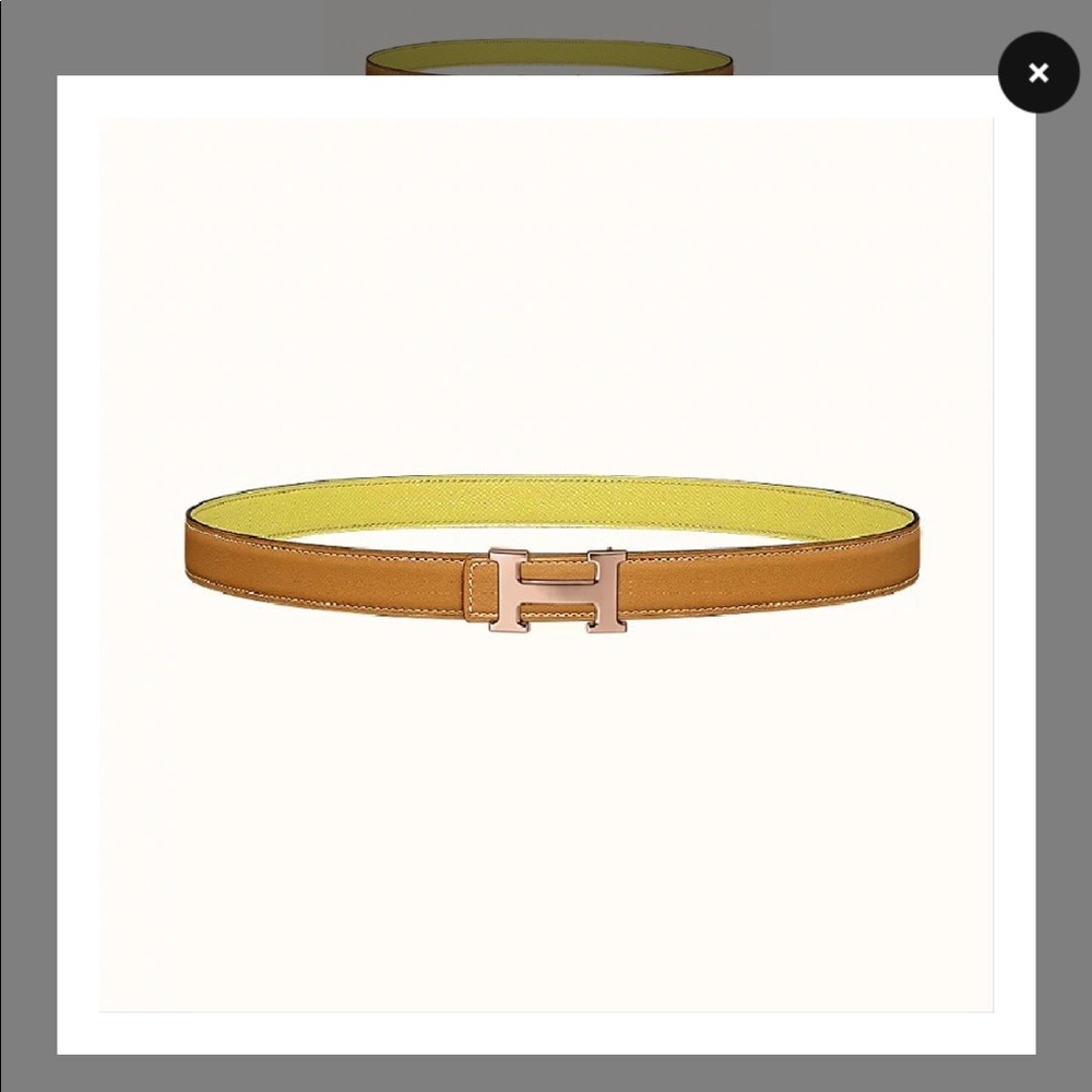 Authentic Reversible Hermès belt - NEW NEVER WORN
